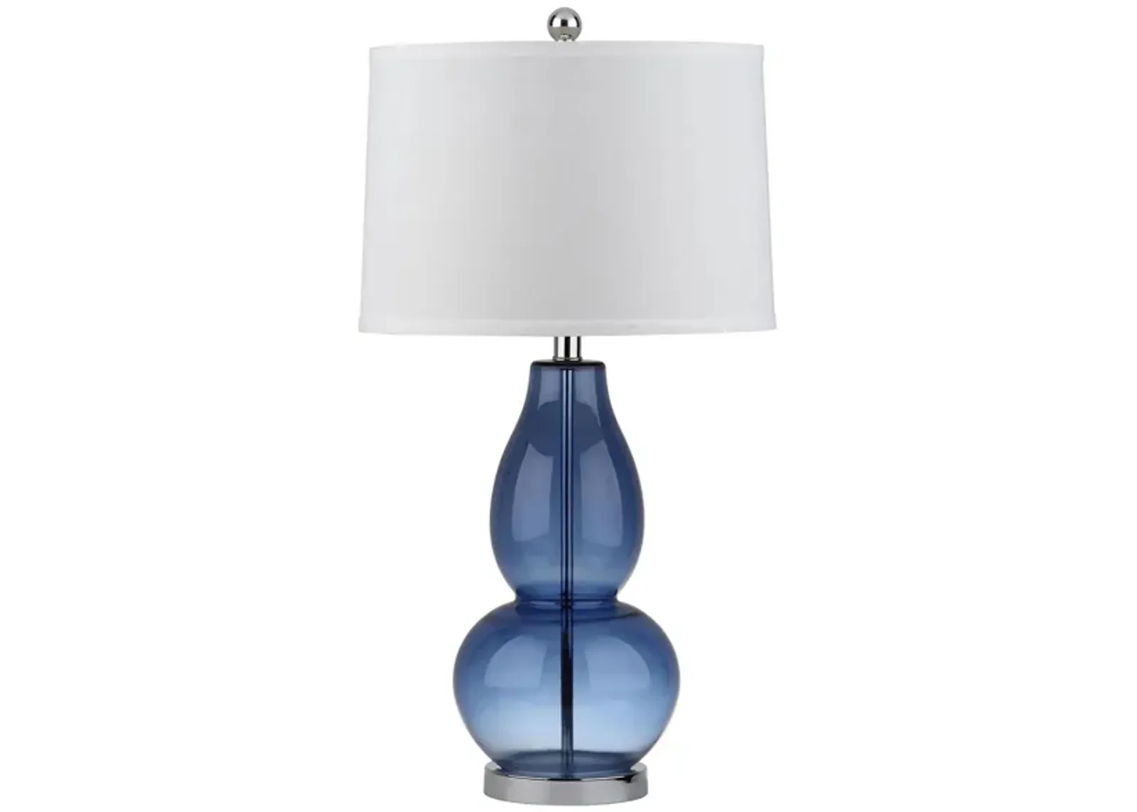 Andora Double Gourd Lamp in Blue by Safavieh