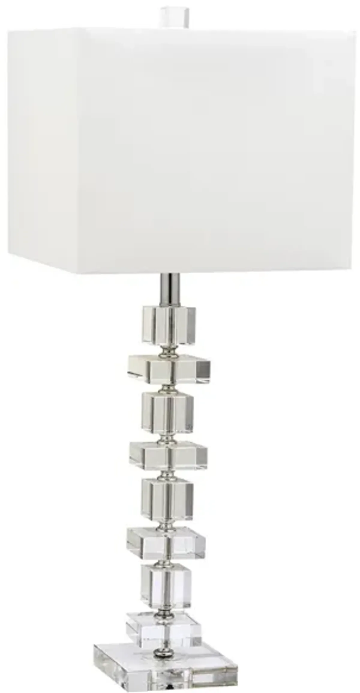 Nova Crystal Table Lamp in Clear by Safavieh