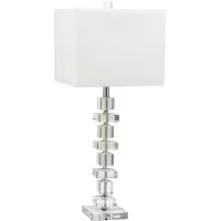 Nova Crystal Table Lamp in Clear by Safavieh