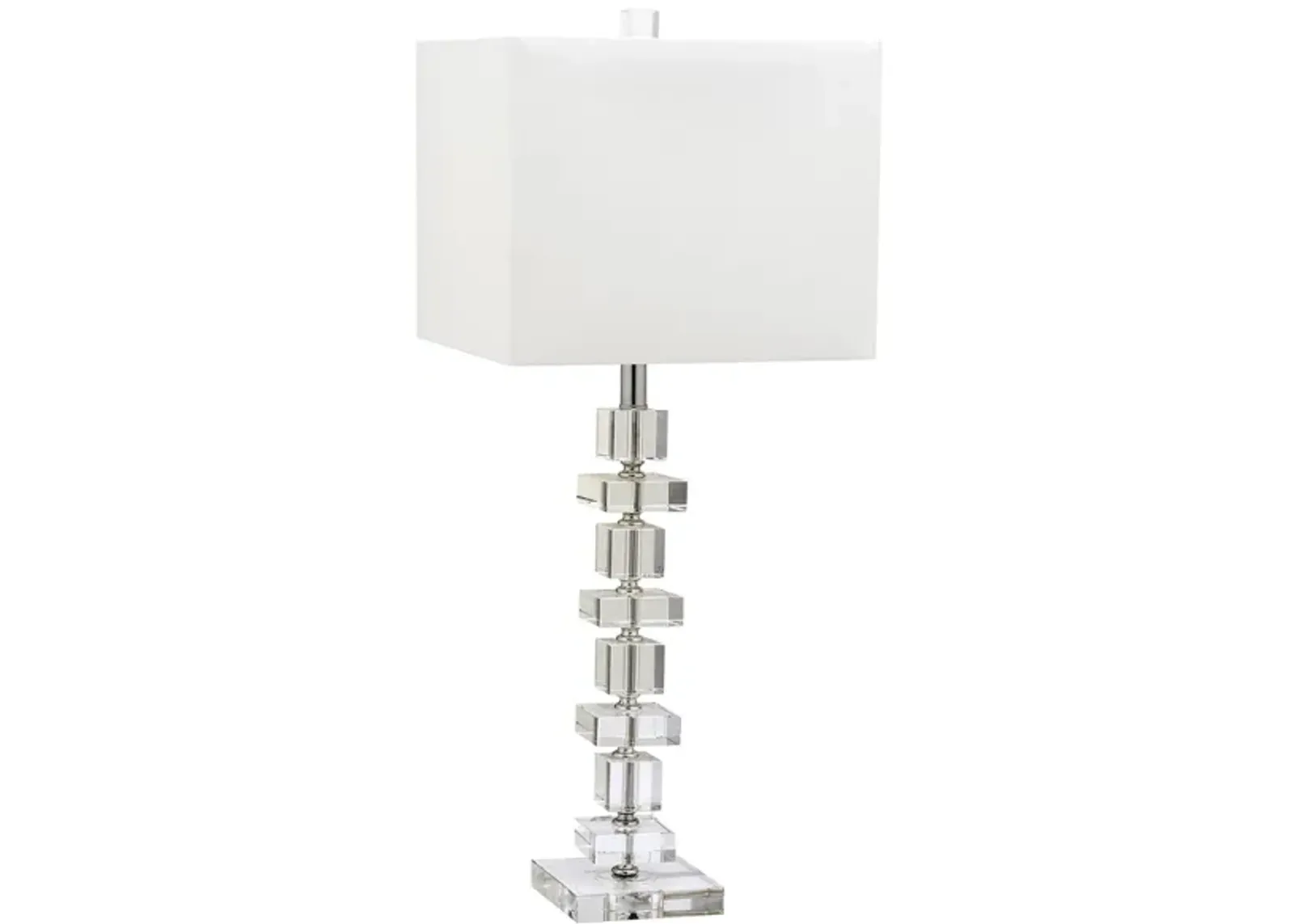 Nova Crystal Table Lamp in Clear by Safavieh