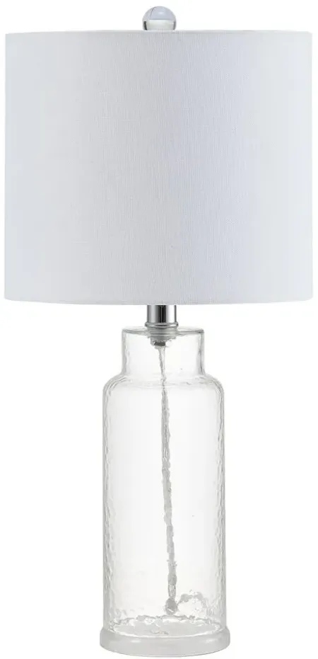 Sonia Table Lamp in Clear by Safavieh