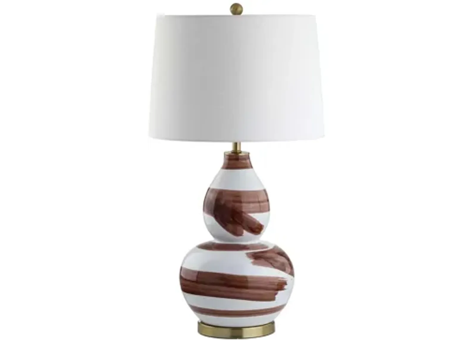 Lawson Table Lamp in Brown by Safavieh