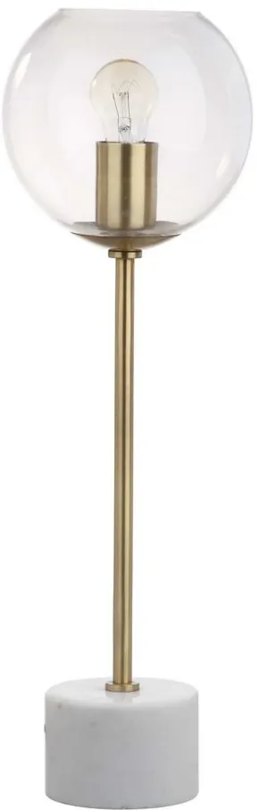 Valda Table Lamp in Brass by Safavieh