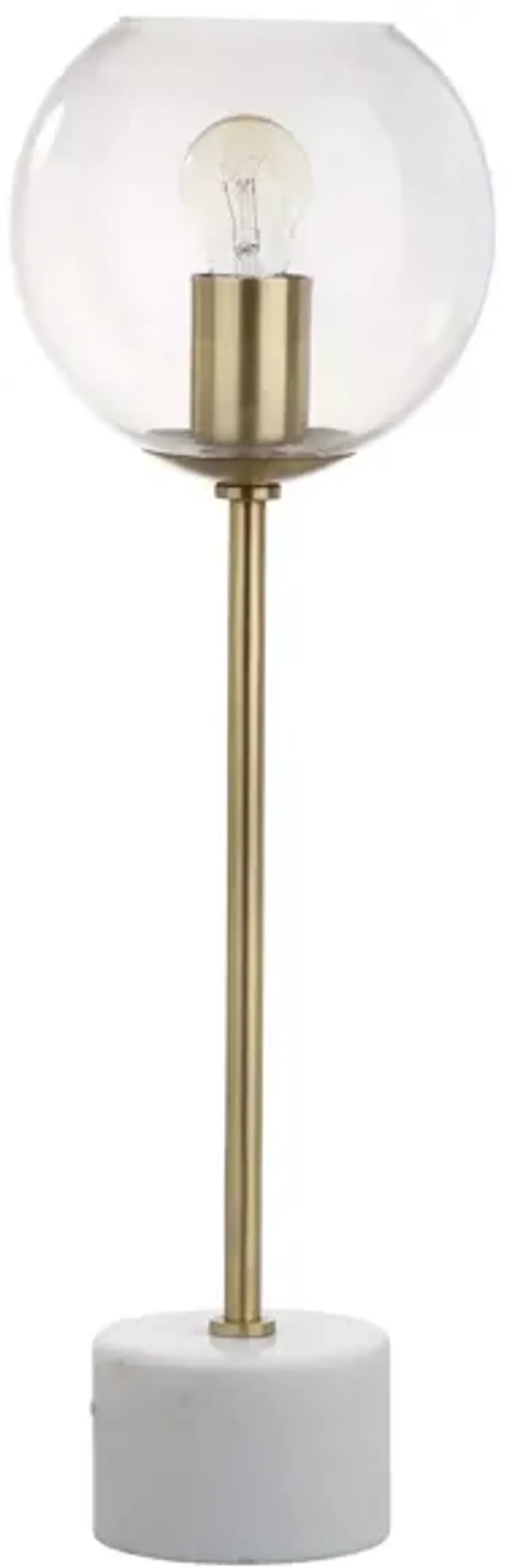 Valda Table Lamp in Brass by Safavieh