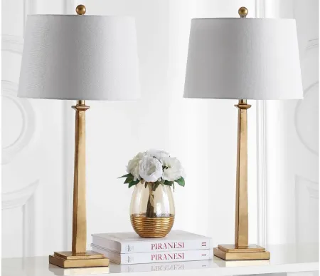 Radnor Table Lamp Set in Gold by Safavieh