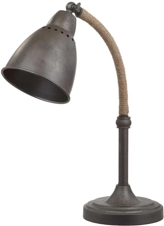 Grezler Table Lamp in Gray by Safavieh