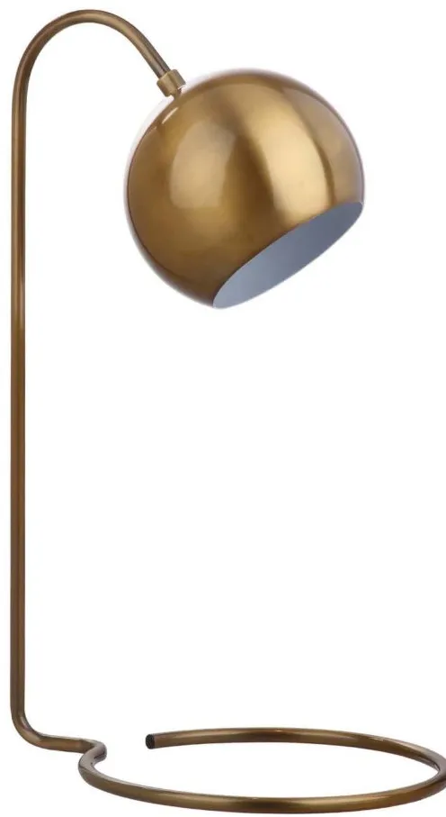 Lonsen Table Lamp in Brass by Safavieh