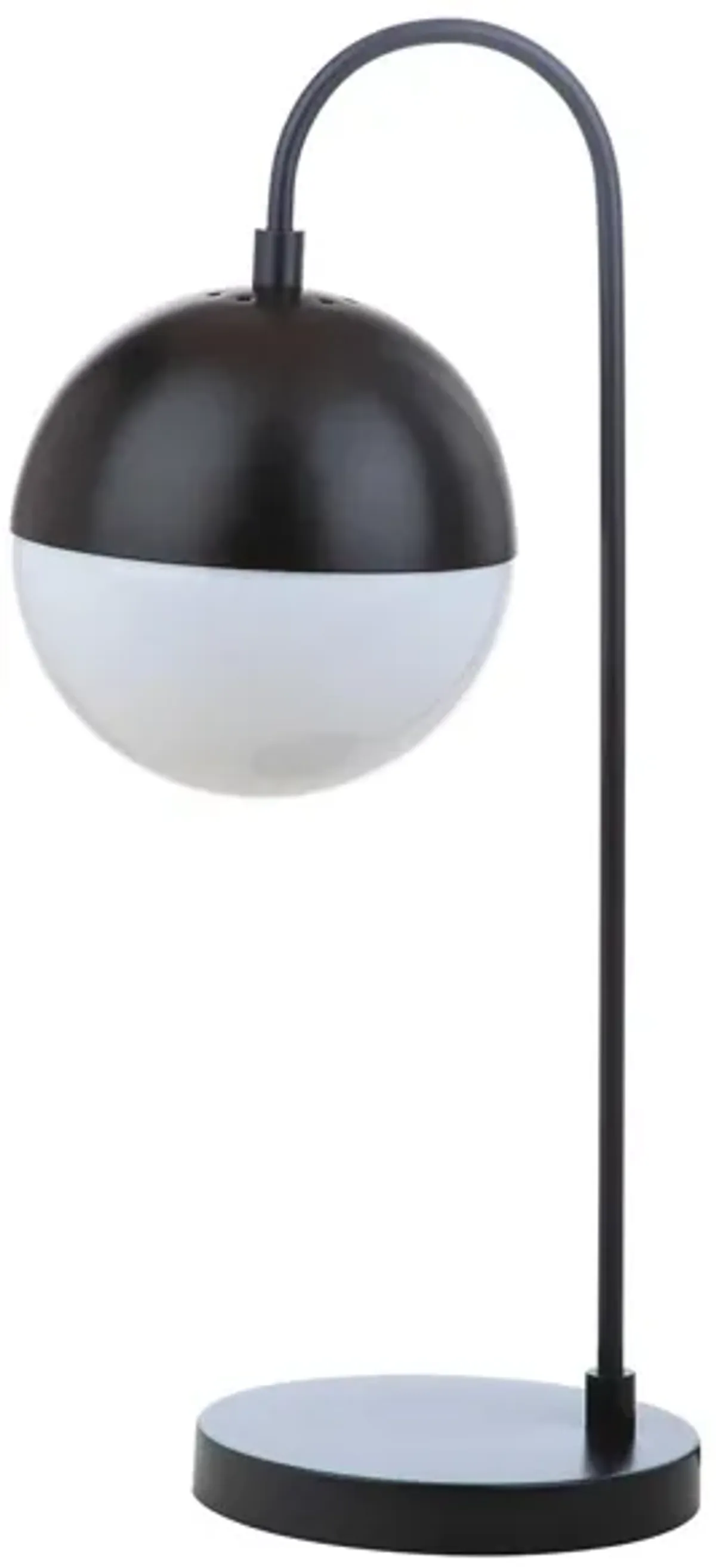 Derser Table Lamp in Black by Safavieh