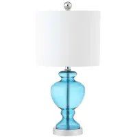 Rayna Table Lamp in Blue by Safavieh