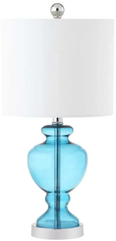 Rayna Table Lamp in Blue by Safavieh