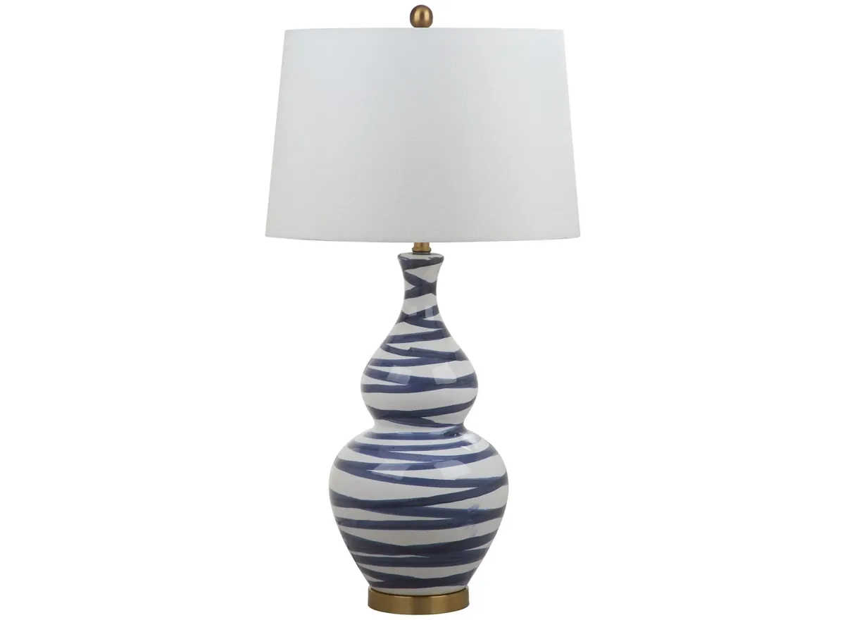 Olga Table Lamp in White by Safavieh