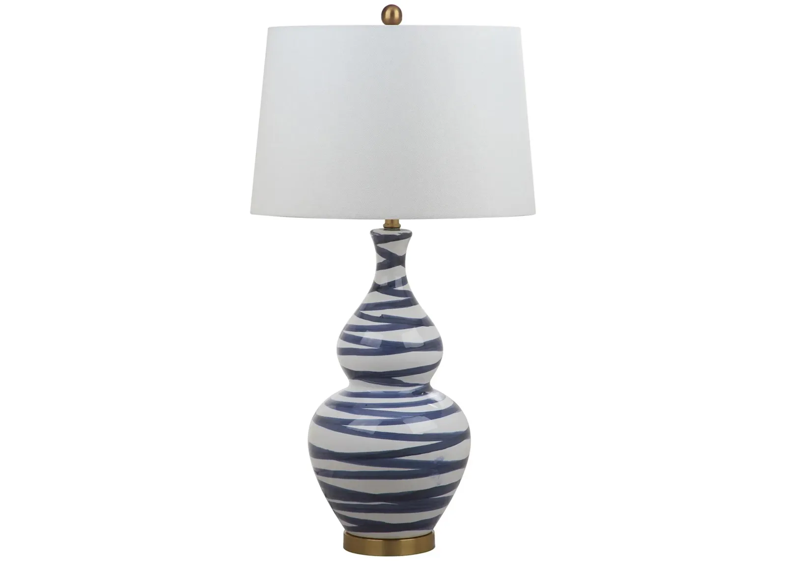 Olga Table Lamp in White by Safavieh