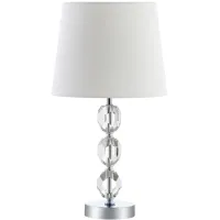 Rianon Table Lamp in Chrome by Safavieh