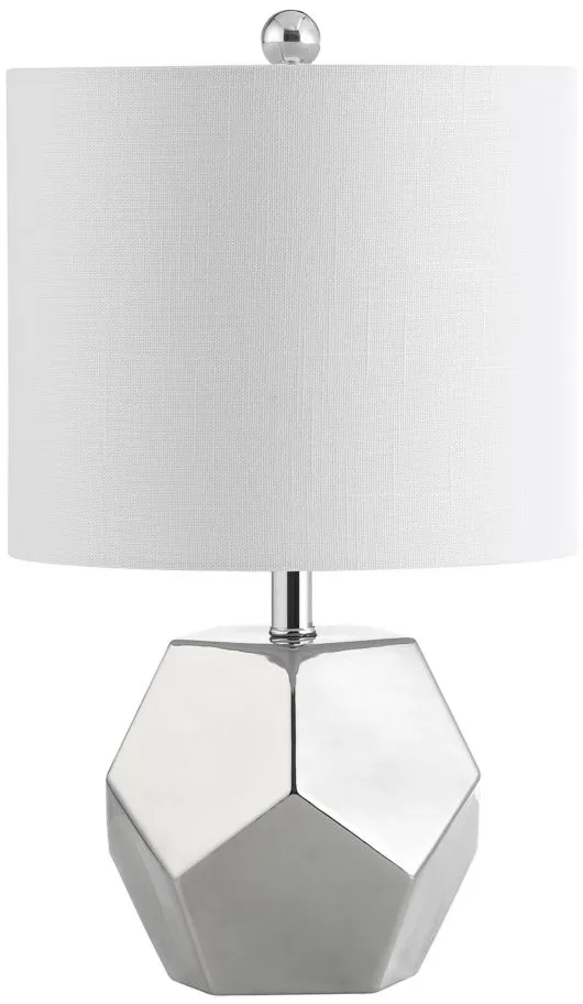 Brycin Table Lamp in Silver by Safavieh