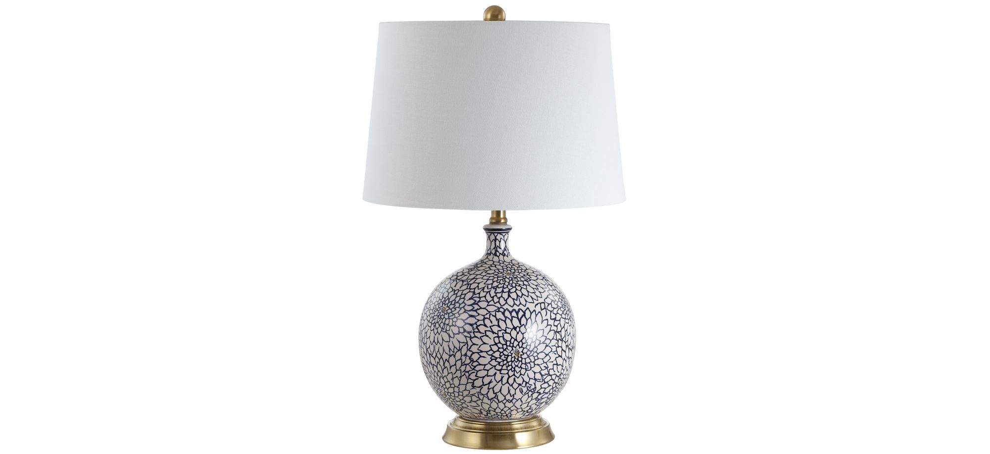 Magdalene Table Lamp in Blue by Safavieh