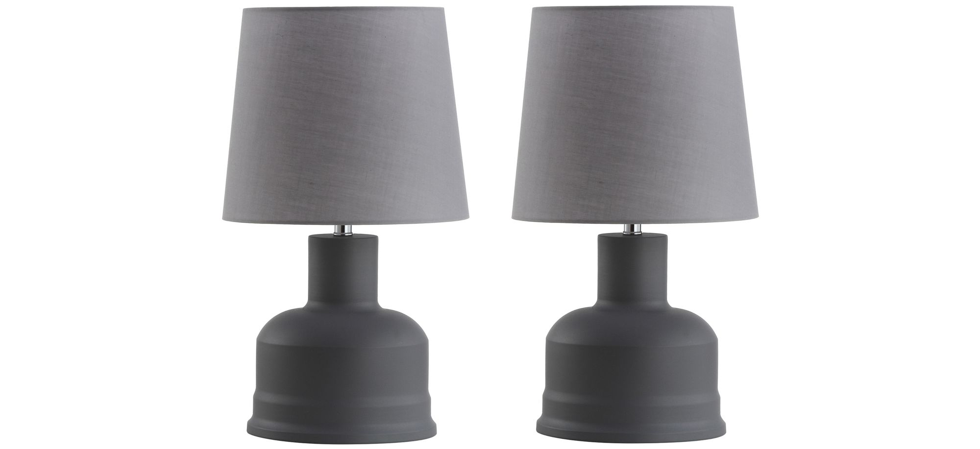 Adalius Table Lamp Set in Gray by Safavieh