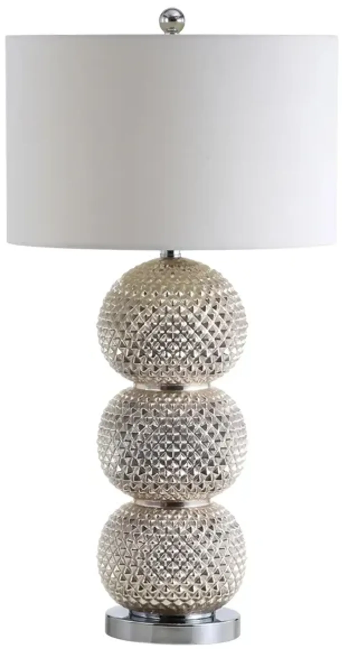 Auster Table Lamp in Chrome by Safavieh