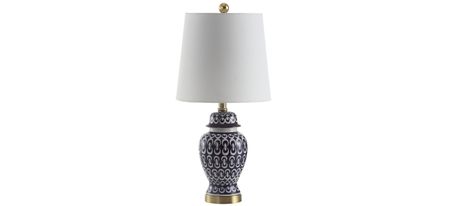 Rorie Table Lamp in Blue by Safavieh