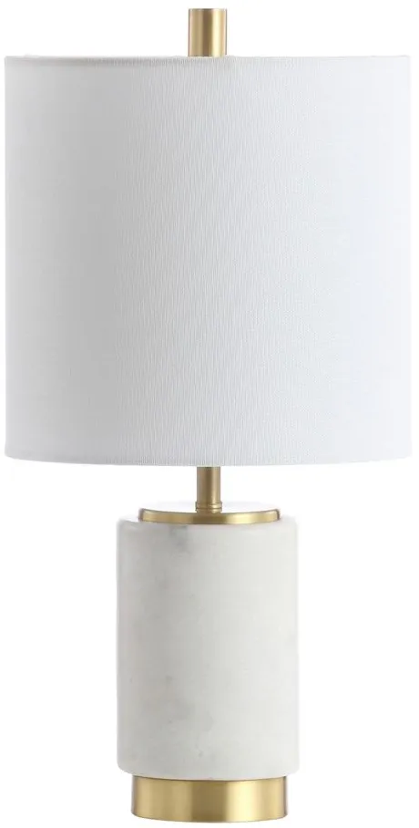 Parlon Table Lamp in White by Safavieh