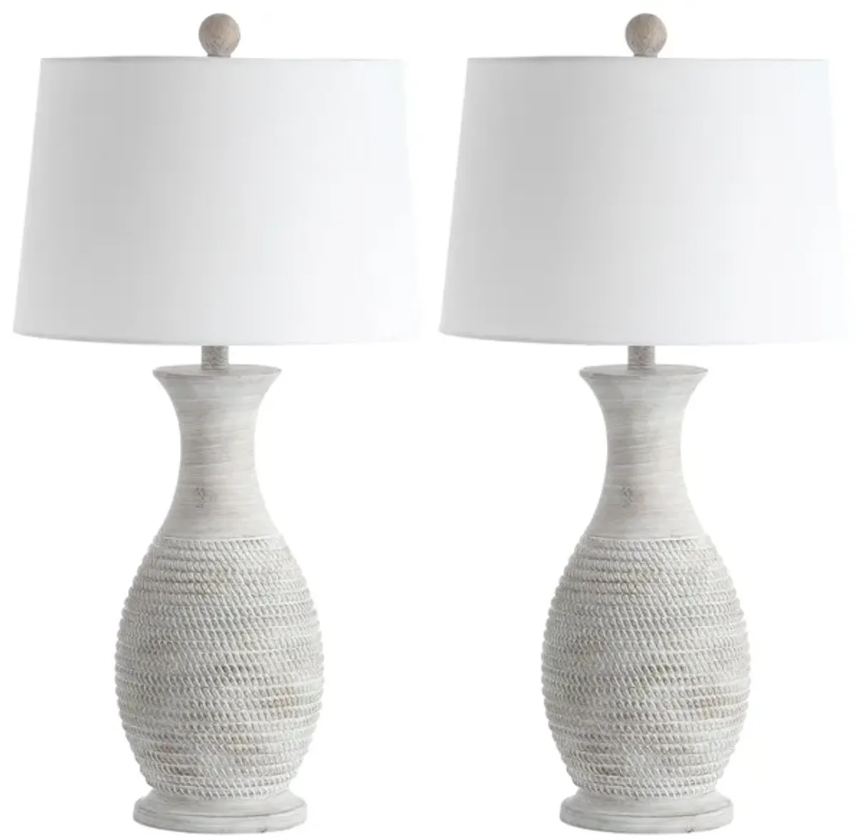 Kelesie Table Lamp Set in Gray by Safavieh