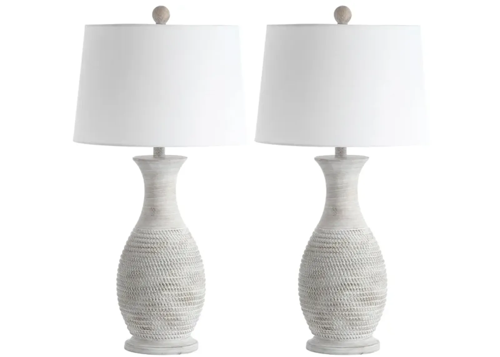 Kelesie Table Lamp Set in Gray by Safavieh