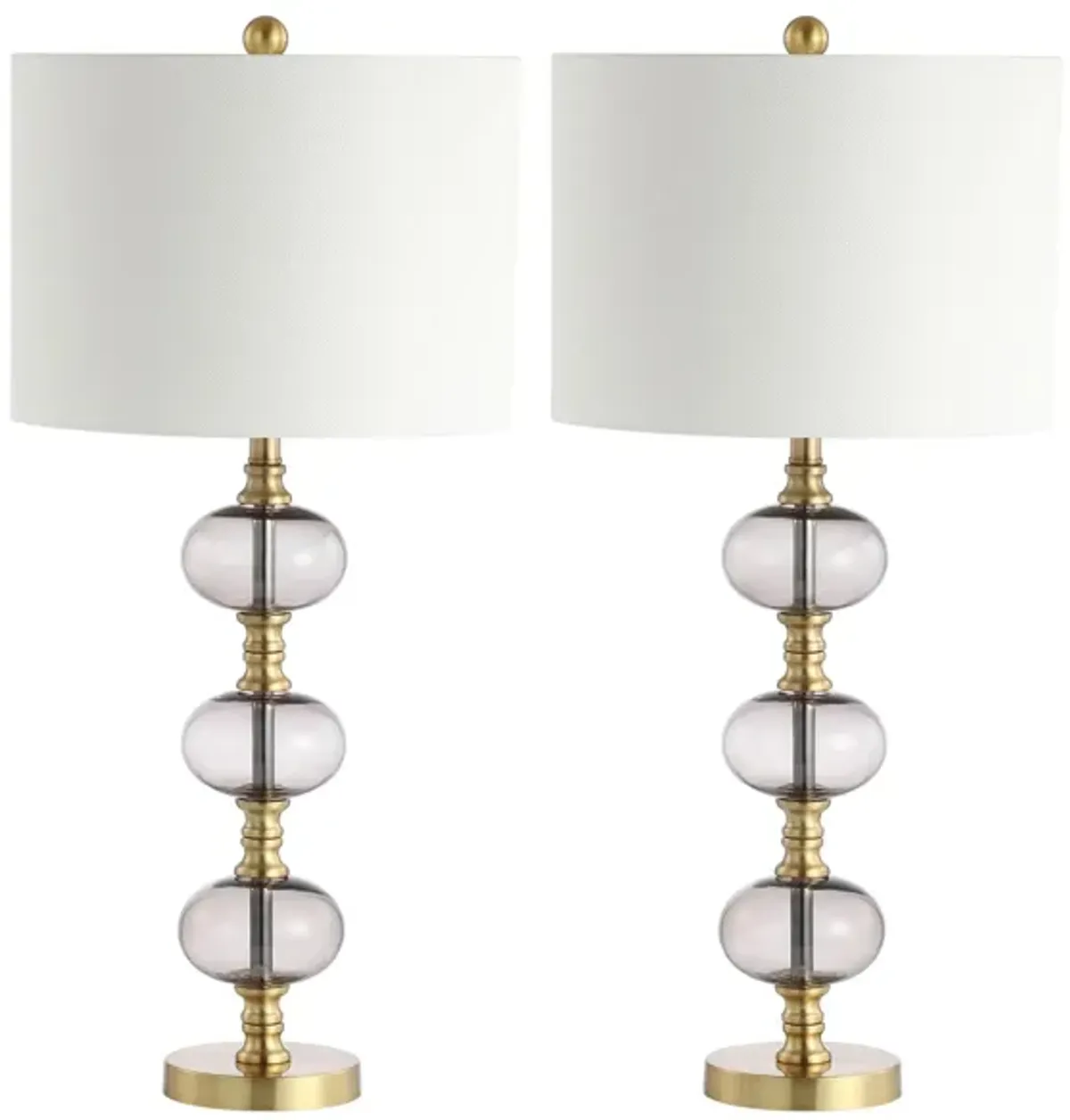 Hanton Table Lamp Set in Gray by Safavieh