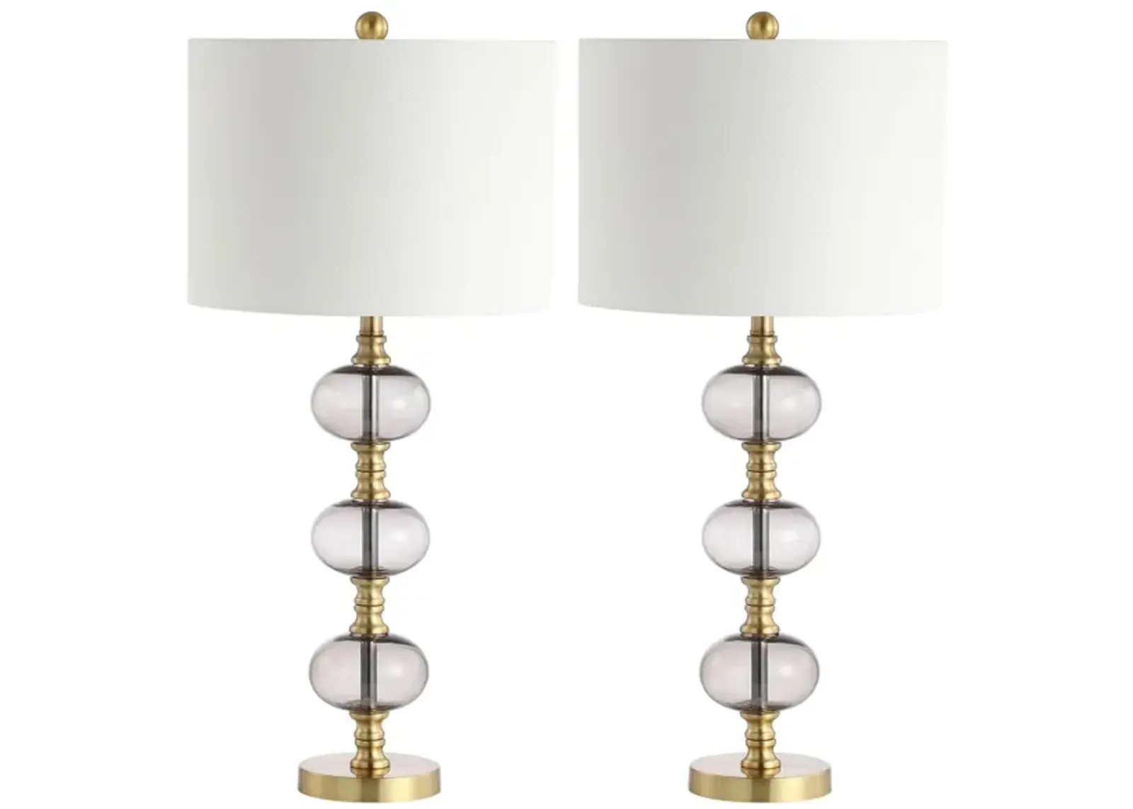 Hanton Table Lamp Set in Gray by Safavieh