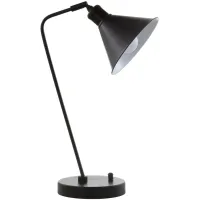 Orianna Task Table Lamp in Black by Safavieh
