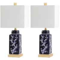 Briar Table Lamp Set in Navy by Safavieh