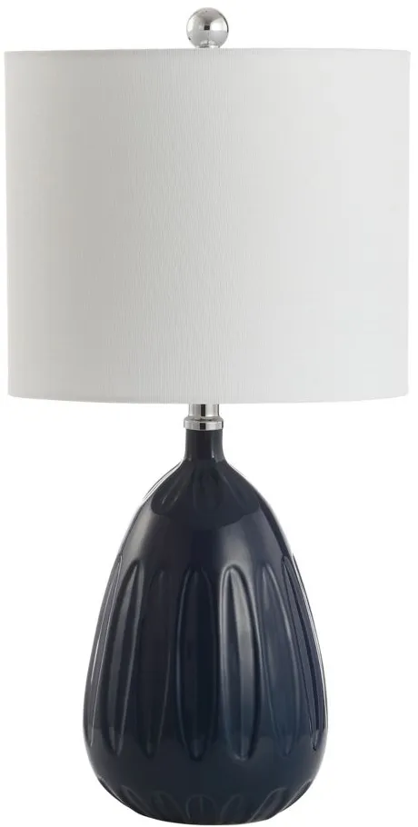 Mayson Table Lamp in Navy by Safavieh