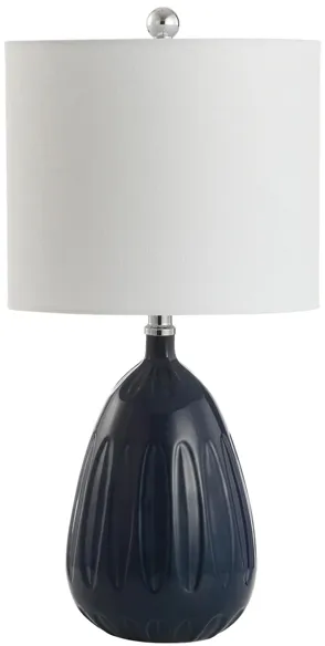 Mayson Table Lamp in Navy by Safavieh