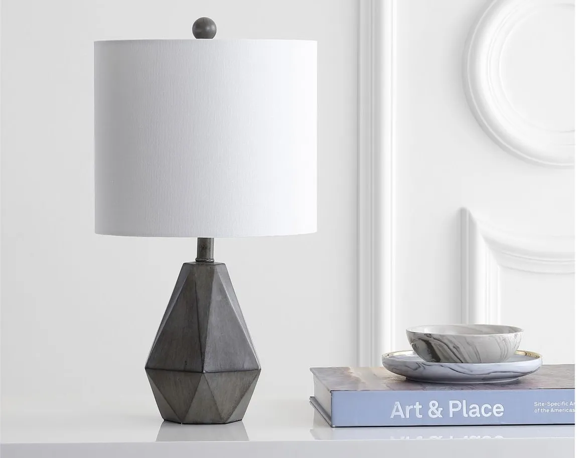 Braeden Table Lamp in Gray by Safavieh