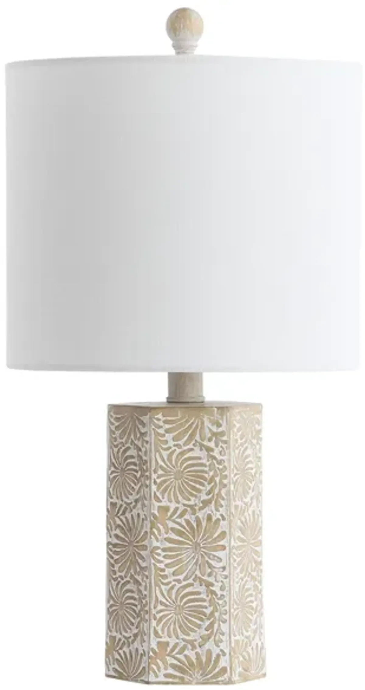 Zackary Table Lamp in Beige by Safavieh