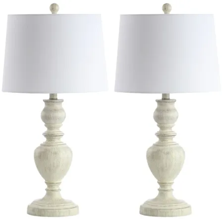 Bodie Table Lamp Set in Off-White by Safavieh