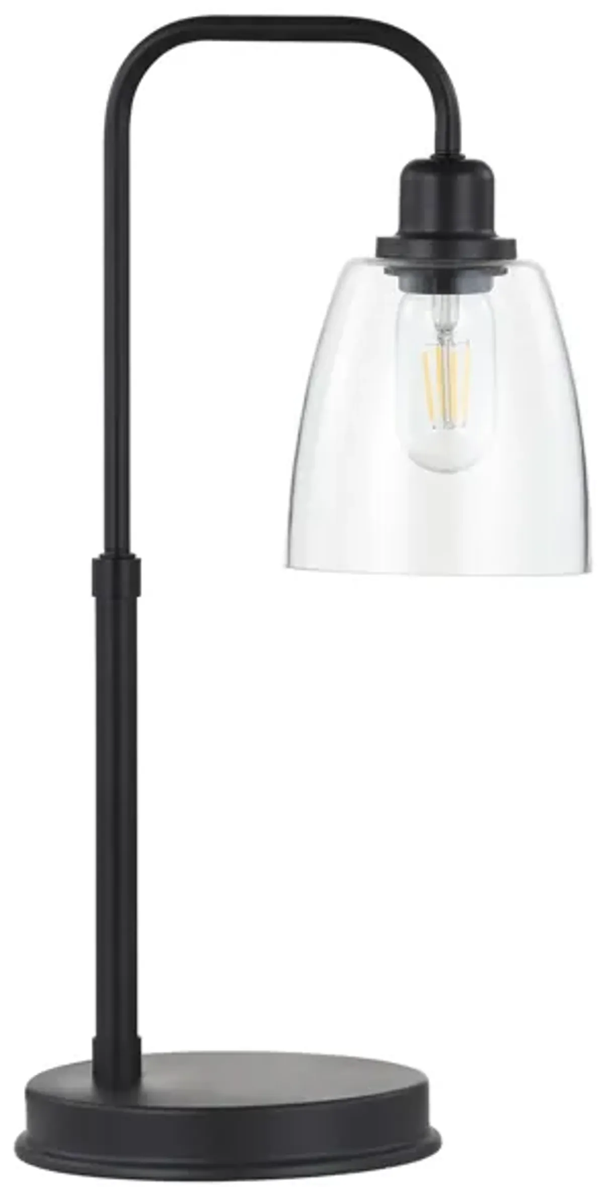 Emory Task Table Lamp in Black by Safavieh