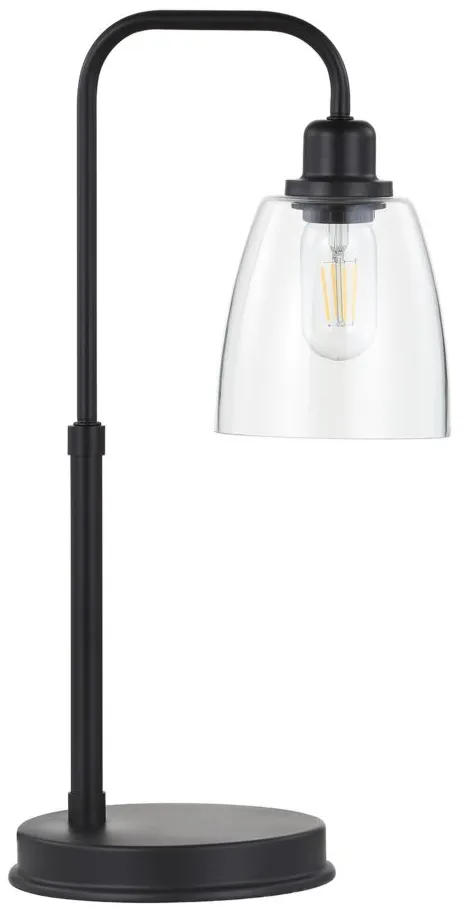 Emory Task Table Lamp in Black by Safavieh