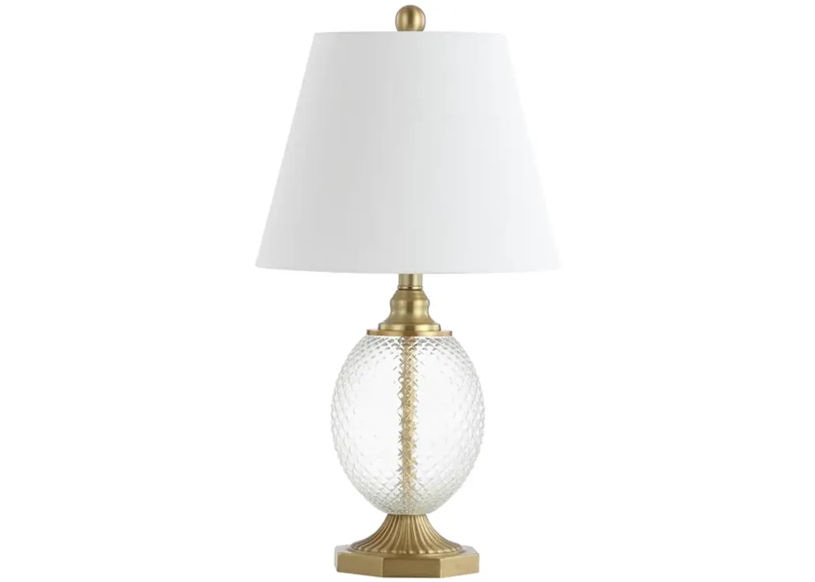 Nava Table Lamp in Clear by Safavieh