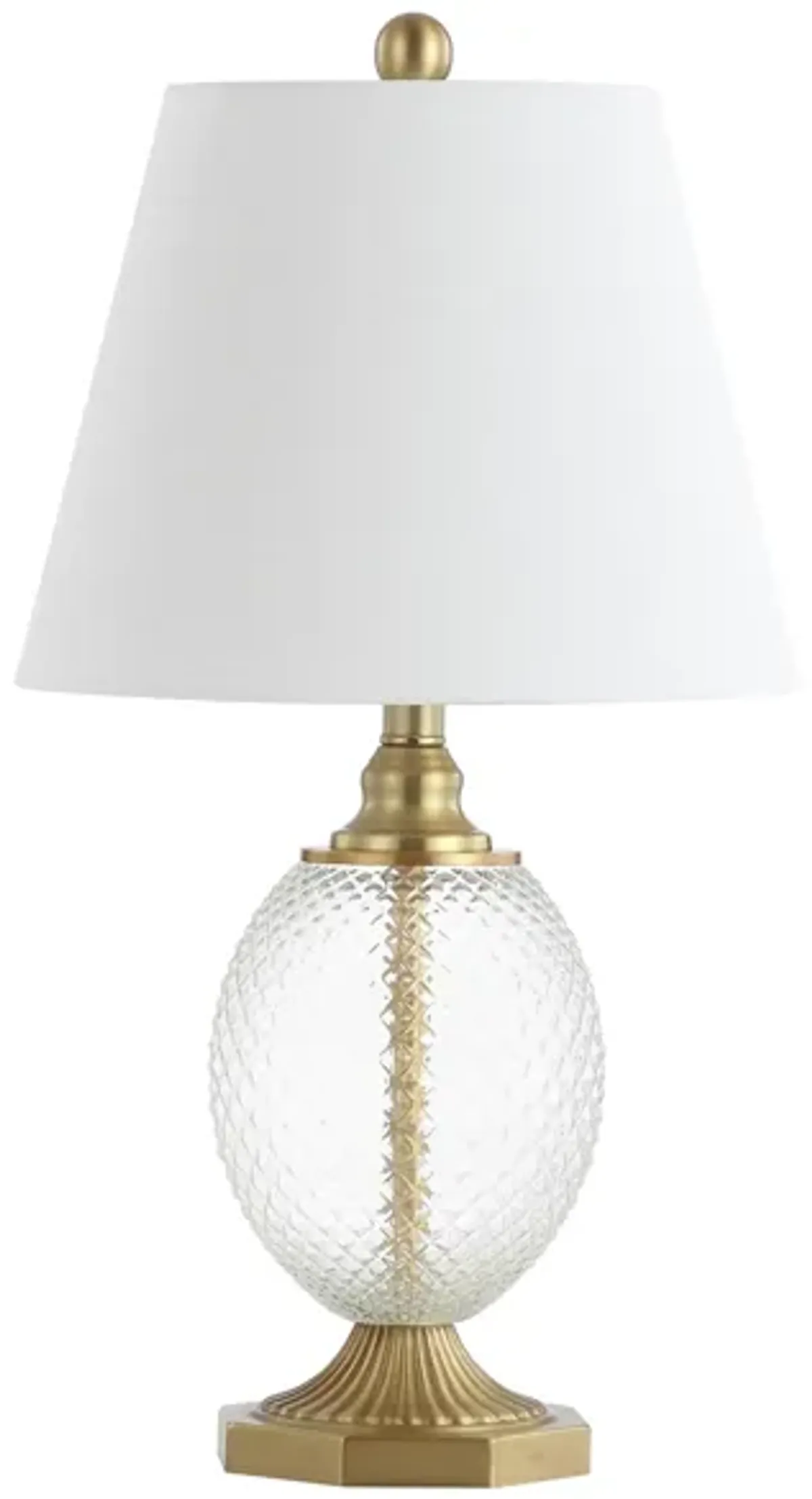 Nava Table Lamp in Clear by Safavieh