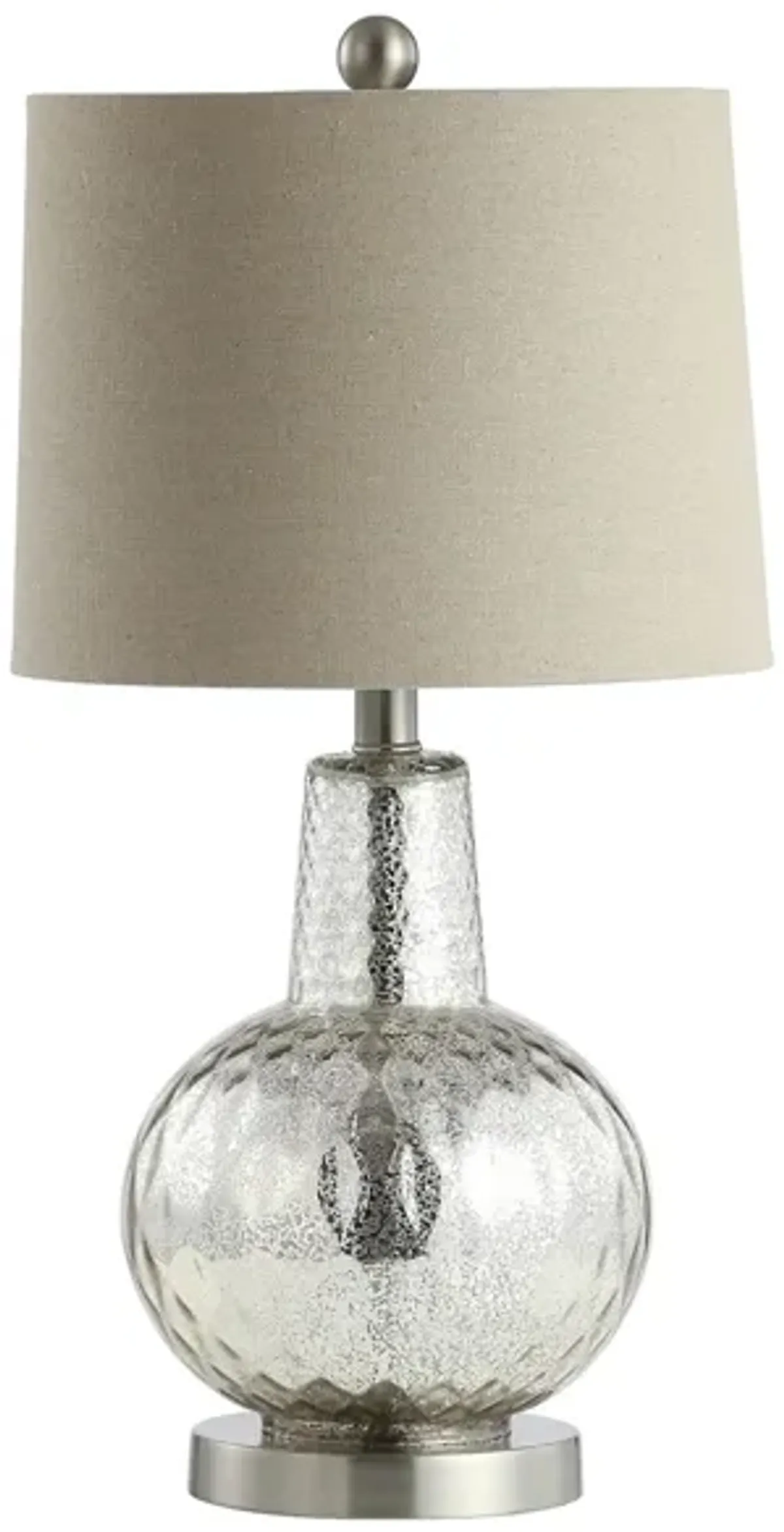 Olinda Table Lamp in Silver by Safavieh