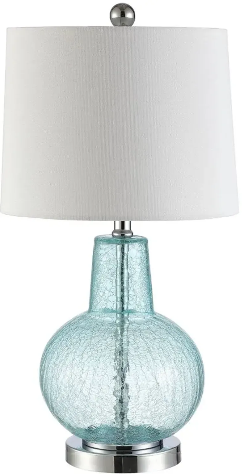 Olinda Table Lamp in Blue by Safavieh