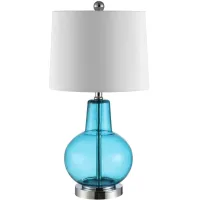 Olinda Table Lamp in Blue by Safavieh