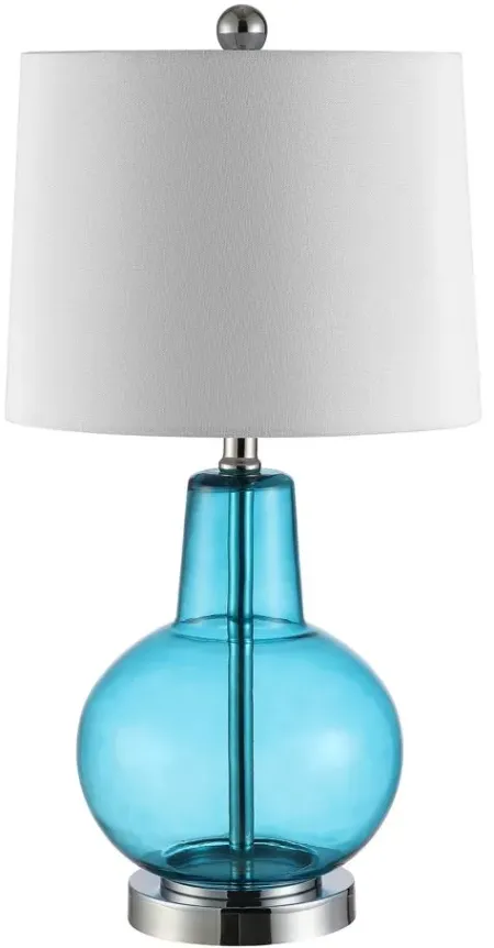 Olinda Table Lamp in Blue by Safavieh