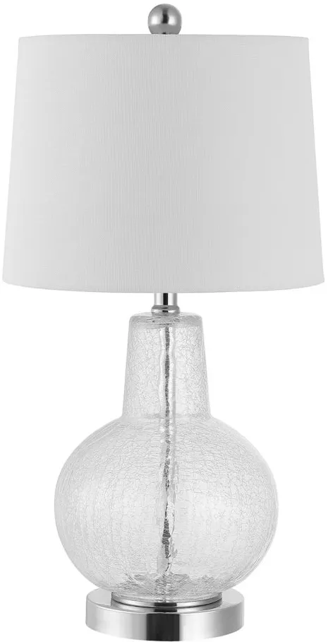 Olinda Table Lamp in Clear by Safavieh