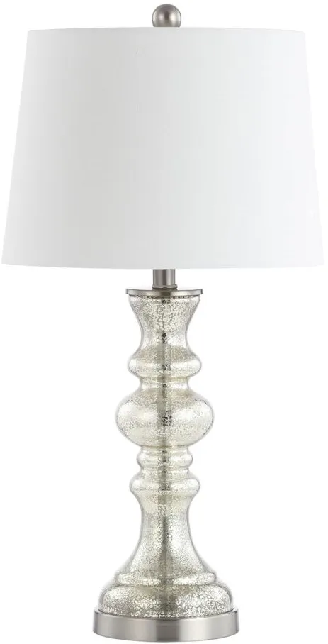 Kamren Table Lamp in Silver by Safavieh