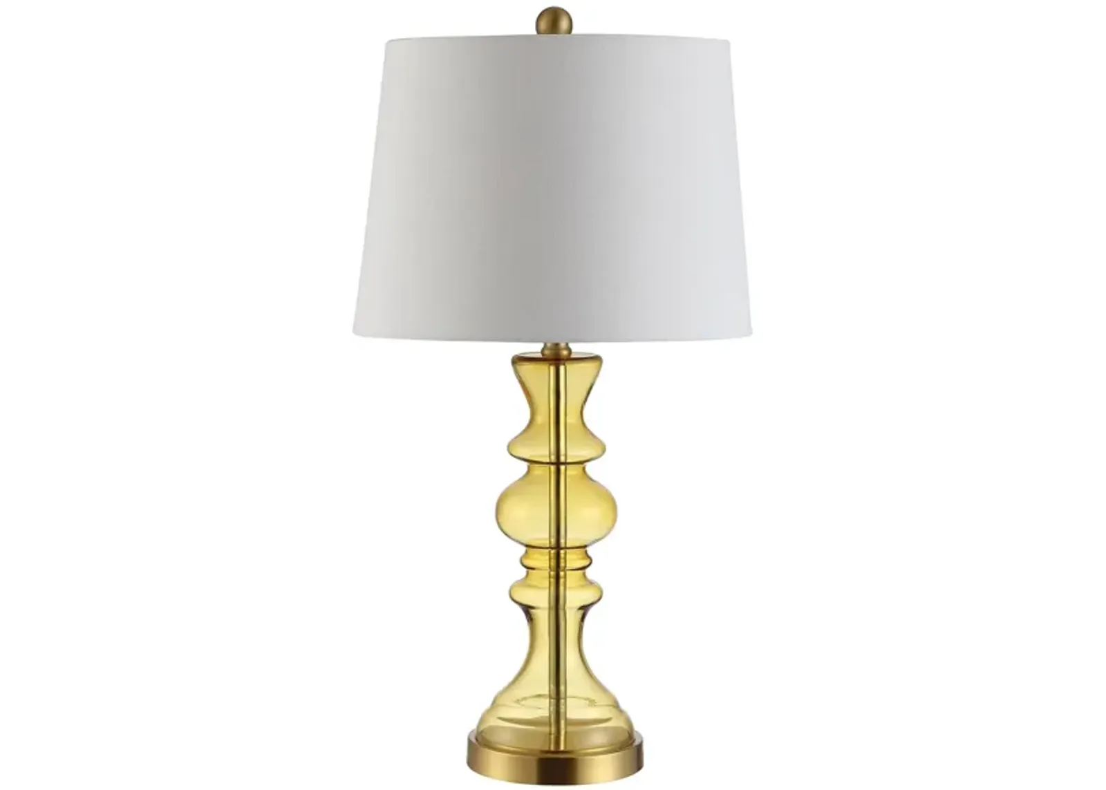 Kamren Table Lamp in Yellow by Safavieh