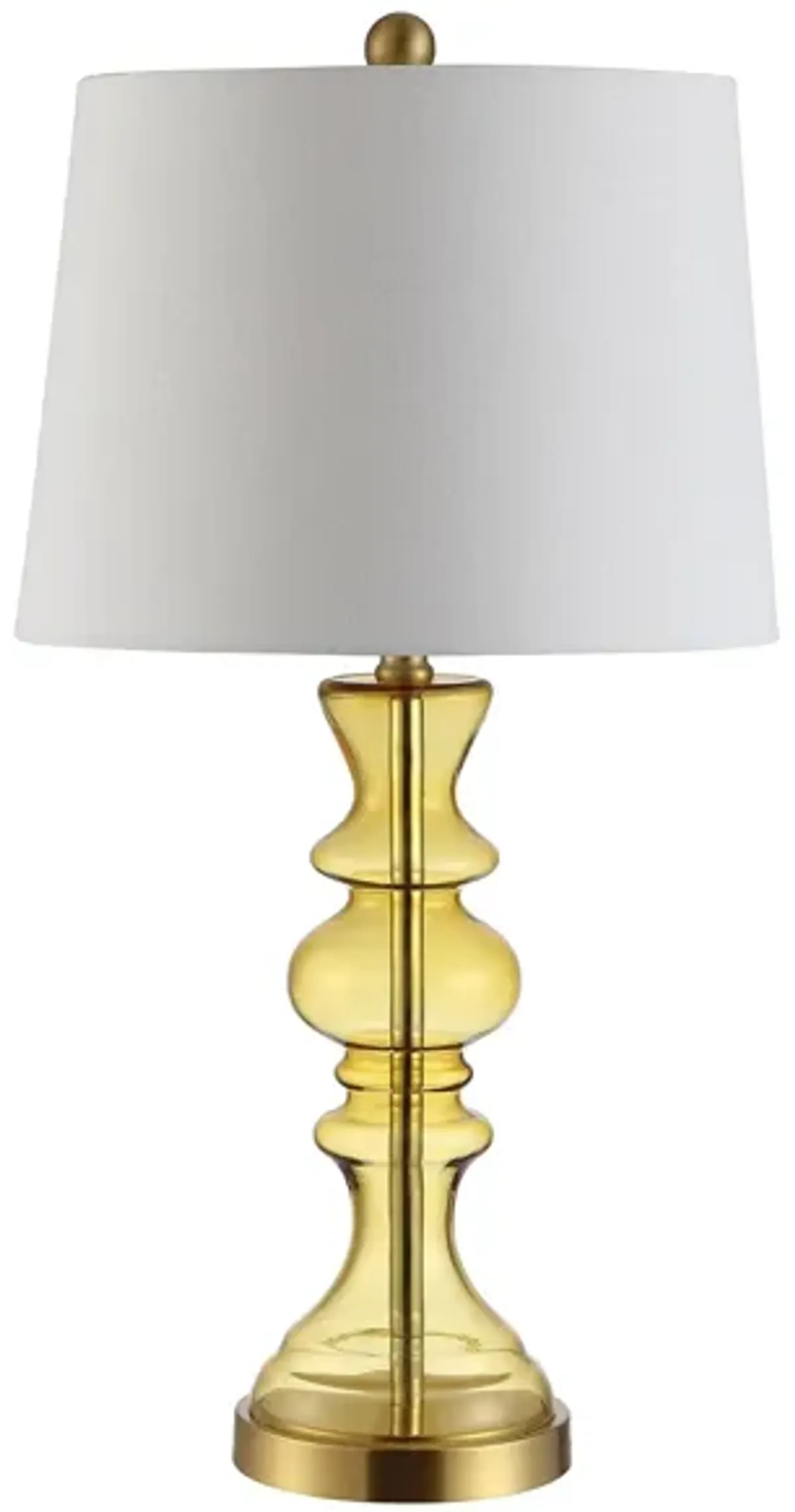 Kamren Table Lamp in Yellow by Safavieh