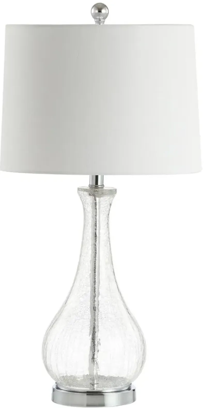 Turner Table Lamp in Clear by Safavieh