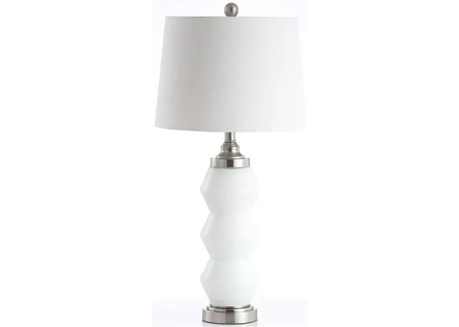 Ephraim Table Lamp in White by Safavieh