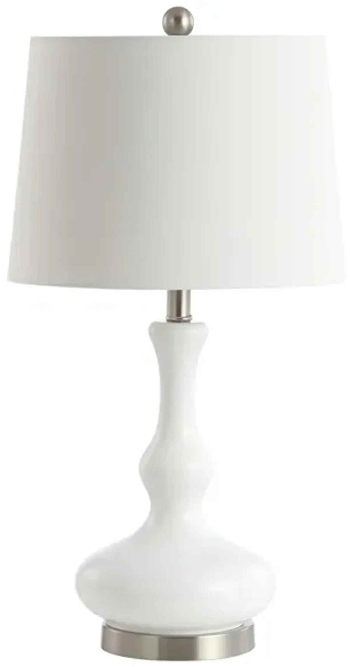 Melville Table Lamp in White by Safavieh