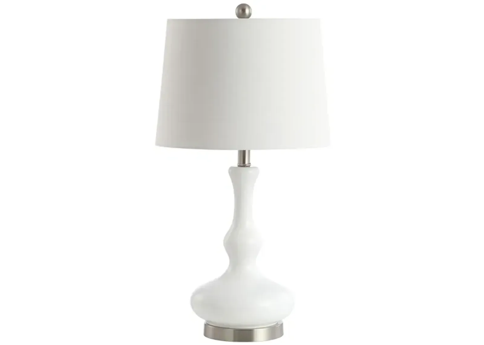 Melville Table Lamp in White by Safavieh